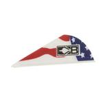 Bohning 10831AF2 Blazer Vane  American Flag 36 Pack Assorted | 41638